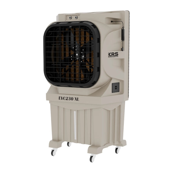 KRS EVC230 XL  Raffrescatore evaporativo portatile in plastica 23.000 mc/h 1125x700x2060 140l Beige