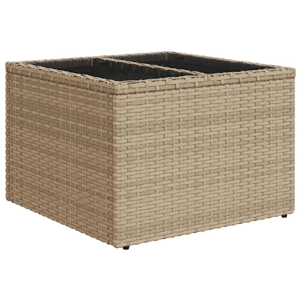 Set di divani 6 pcs Beige e Grigio Chiaro polyrattan 3346600
