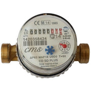 CONTATORE PER ACQUA FREDDA SUPER DRY ASCIUTTO CMS- 3/4- CMS- pezzi 1