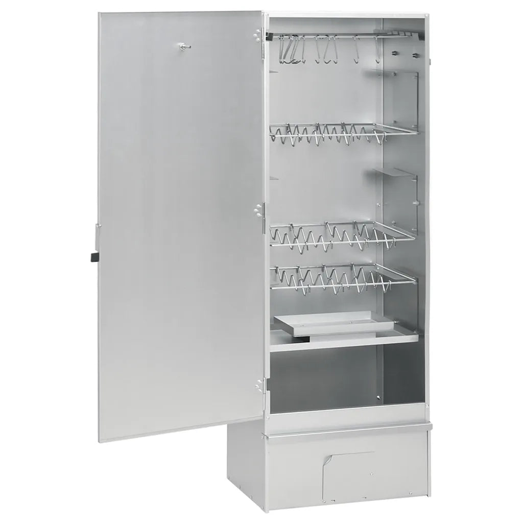 Forno Affumicatore BBQ con Tavolino in Acciaio Zincato CFW5279799
