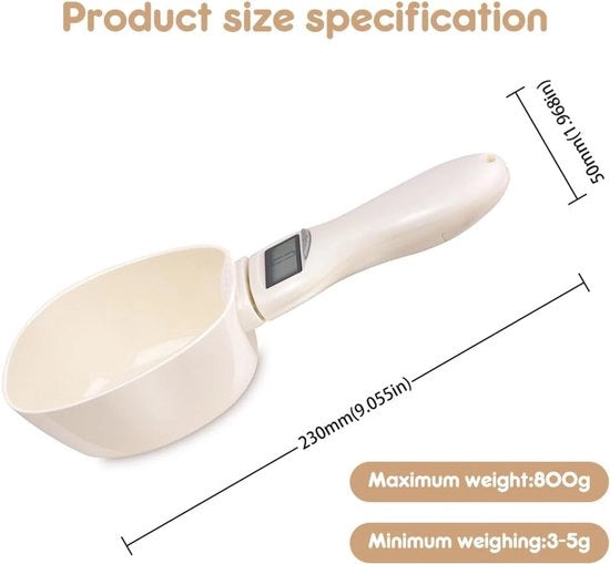Ponderatore digitale per cucina multifunzionale