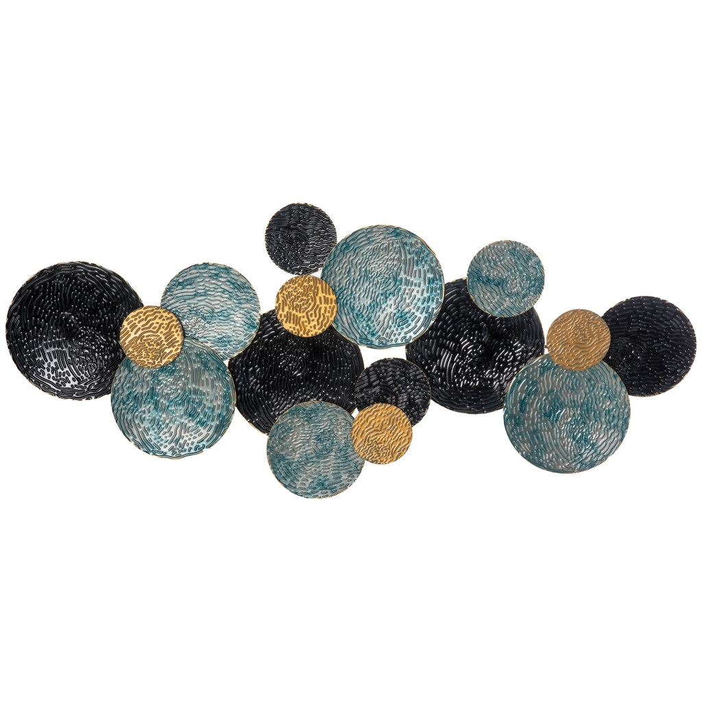 DECORAZIONE DA PARETE 121x53 cm Ferro Oro
