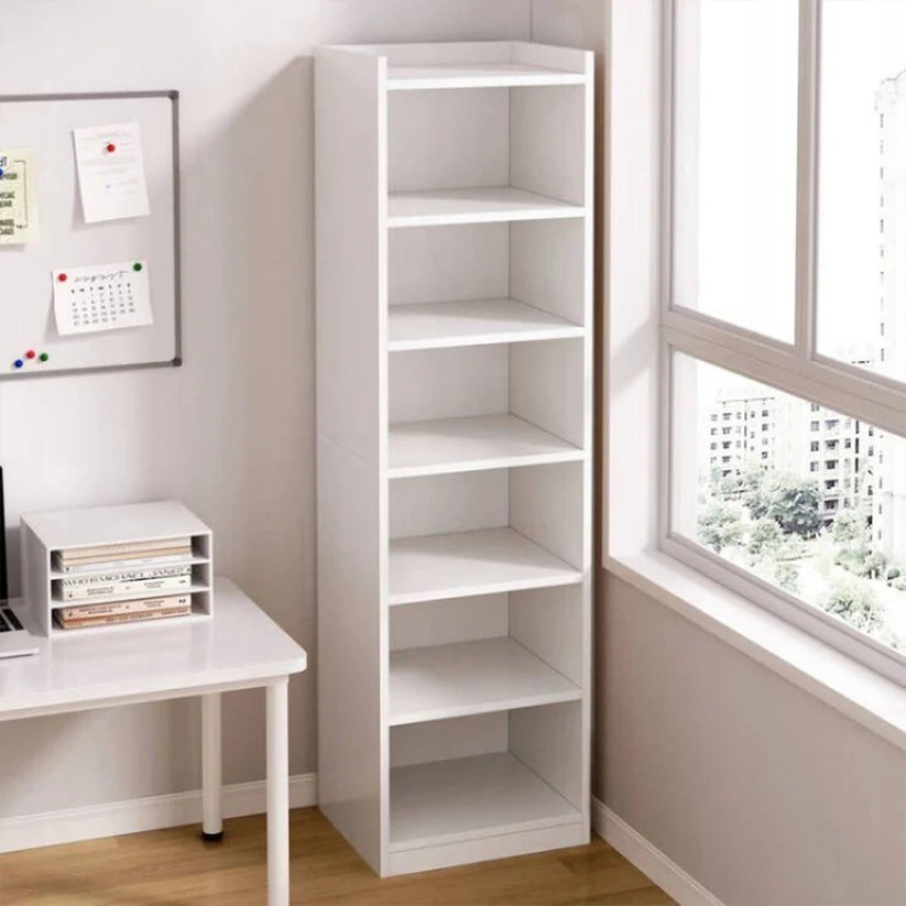 Libreria Alta Bianca 40x30x180 cm Ideale per Ogni Ambiente