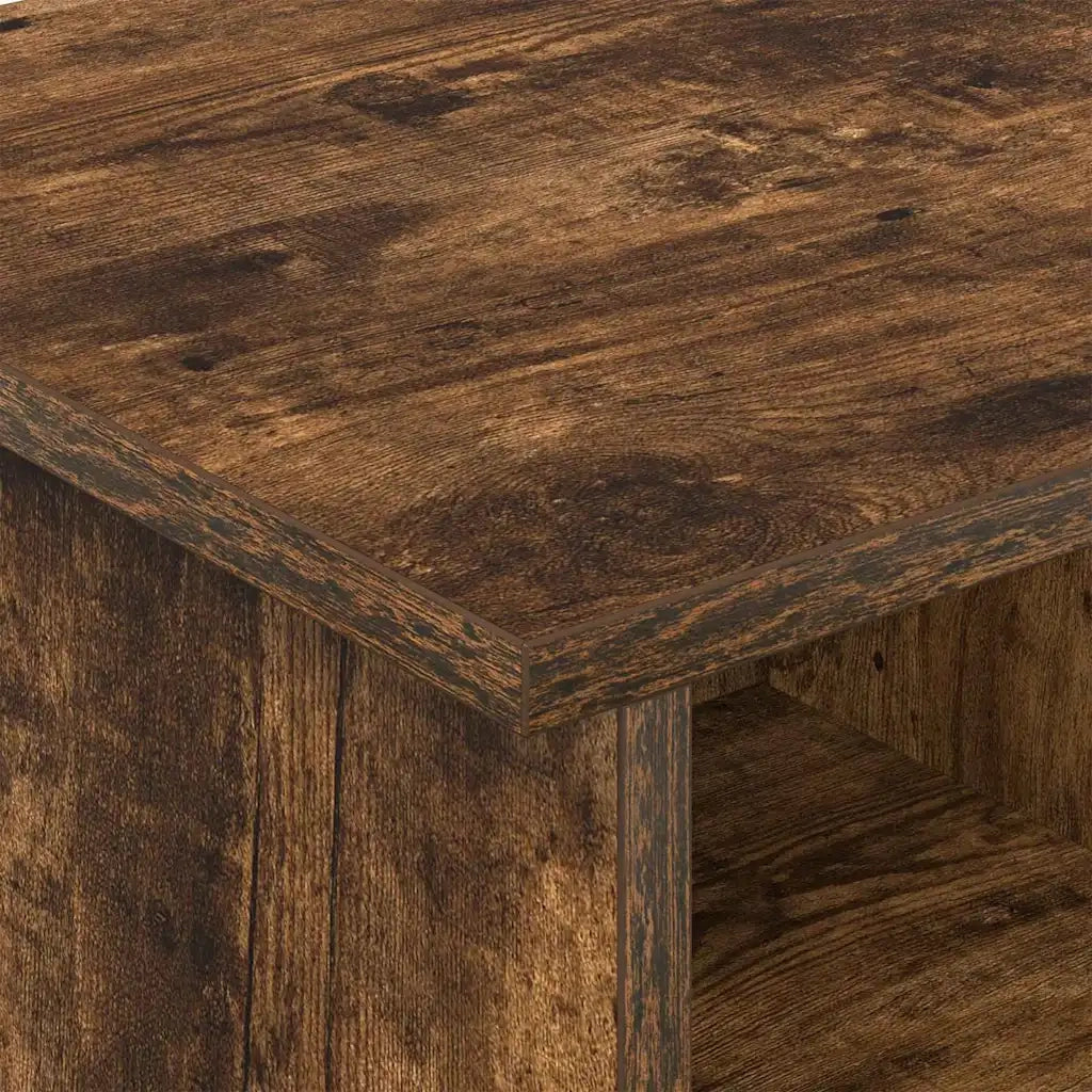 Supporto TV-Credenza per TV-Mobile TV Rovere fum¨¦ 68,5 x 35 x 35 cm Legno multistrato