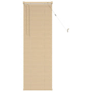 Tenda Veneziana | Tenda a lamelle Marrone Chiaro con Motivo 150 x 50 cm 25 mm PVC