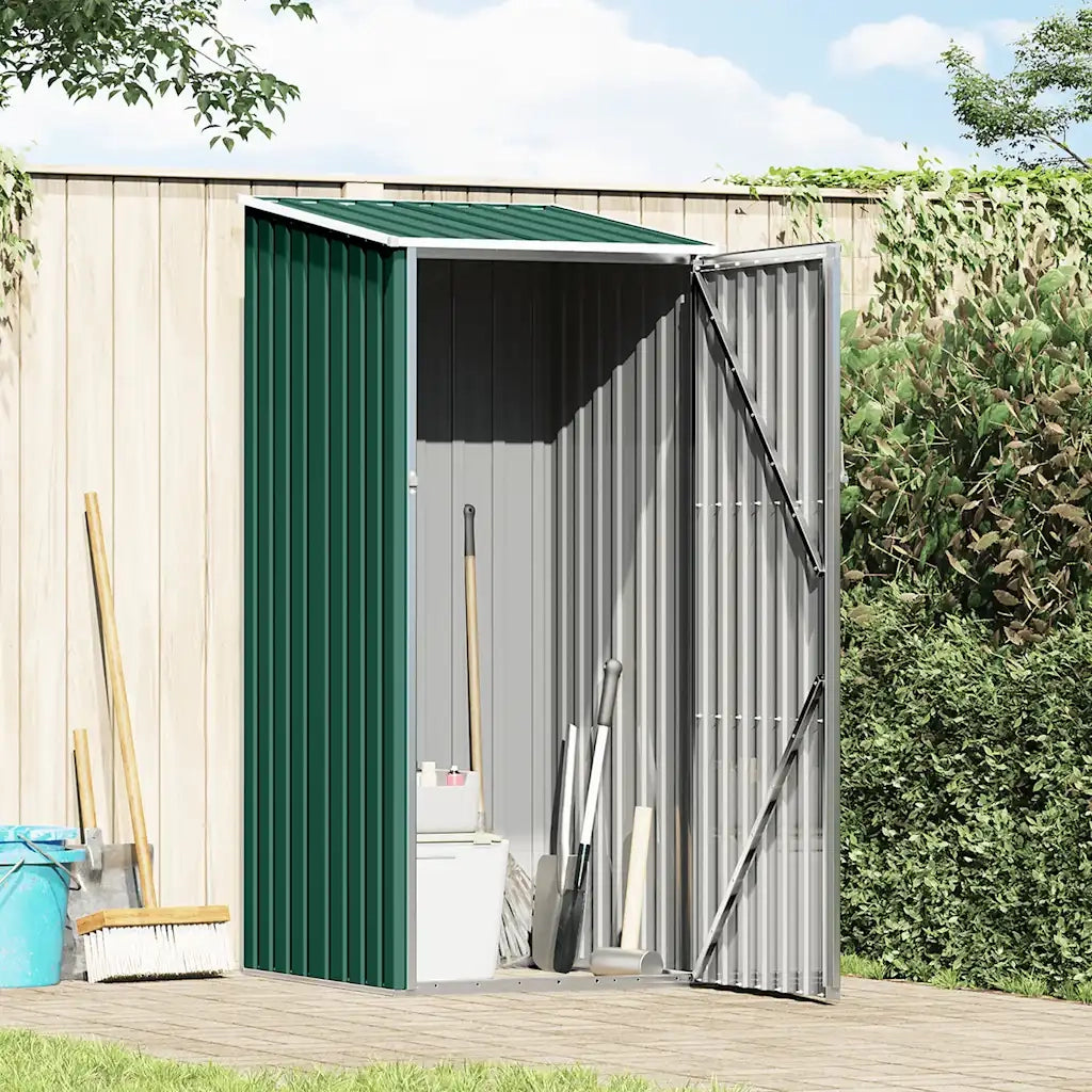 Capanno da Giardino Verde 87x98x159 cm in Acciaio Zincato CFW4930217