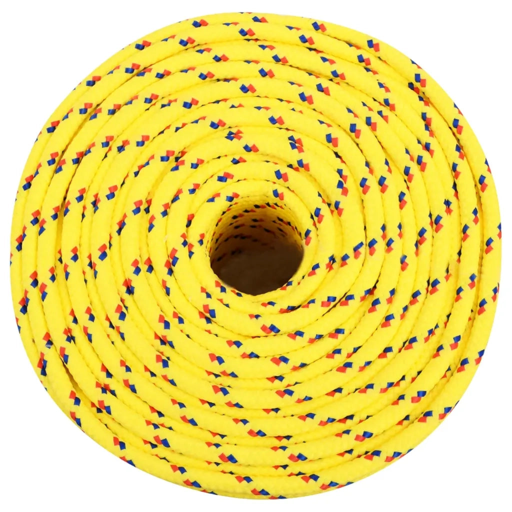 Corda per barca Gialla 8 mm 100 m in Polipropilene 152609