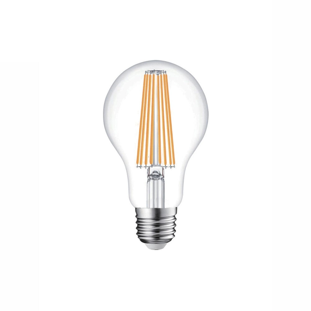 Alca power a60 15w 220v 2500lm 4000k e27 lampada classica a filamento a led