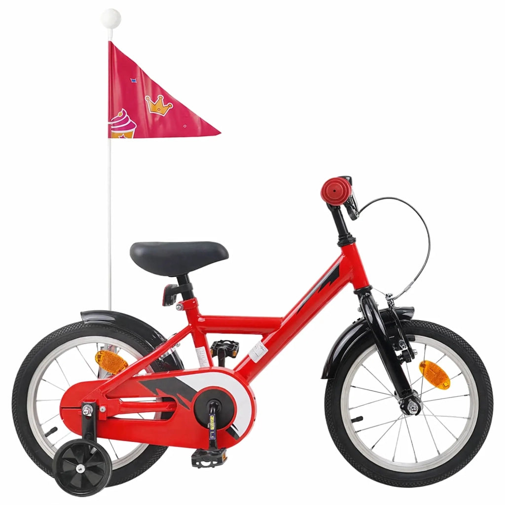 Bicicletta per Bambini 16 Pollici per bambini di 4-6 anni Rosso 42009649