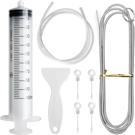Set di pulizia per fessure di scarico del frigorifero - 8 pezzi - domestico