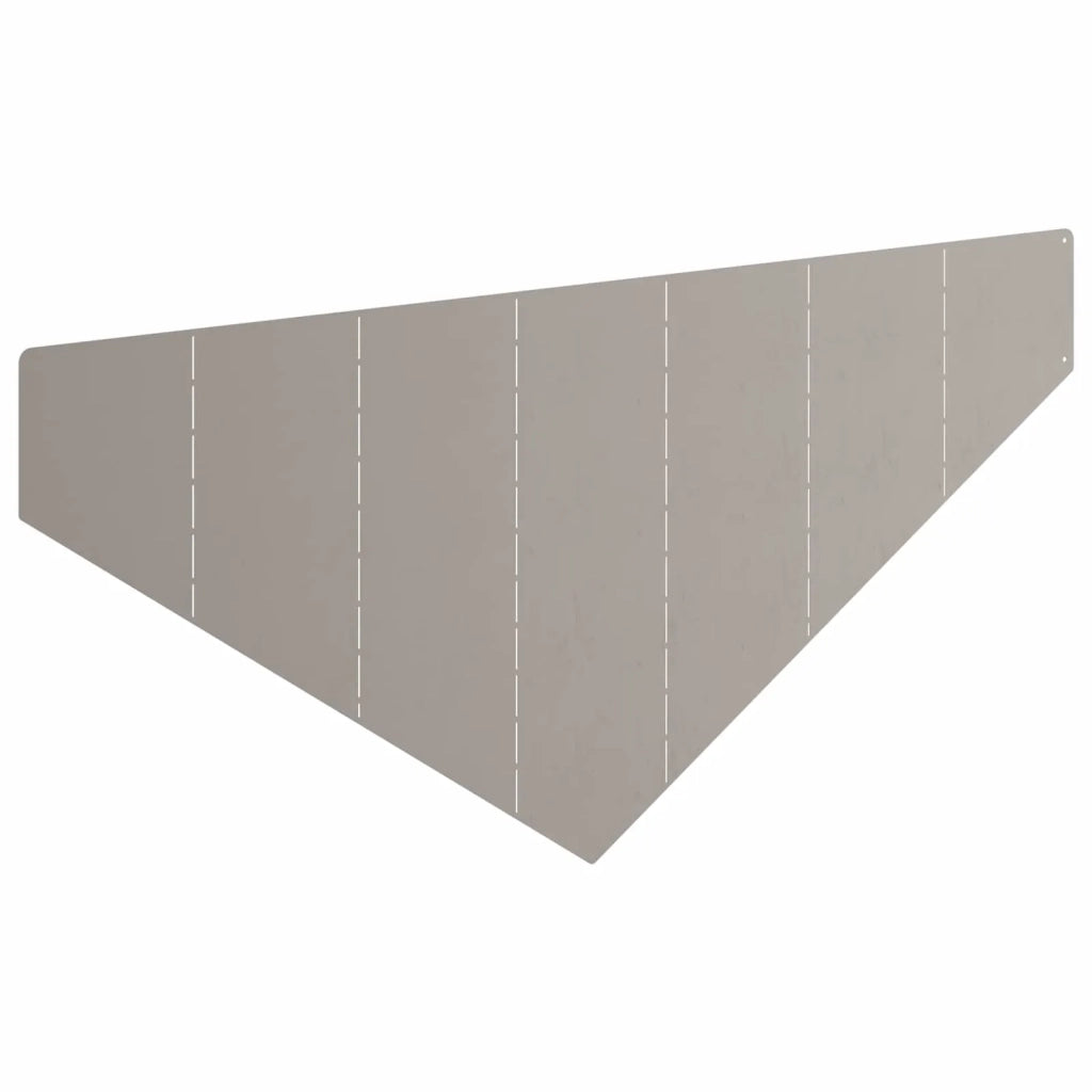 Bordura per Prato 100 x 45 cm Acciaio Ruggine 8008901