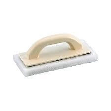 FRATTAZZO IN FIBRA BIANCA / NERA 12X25CM