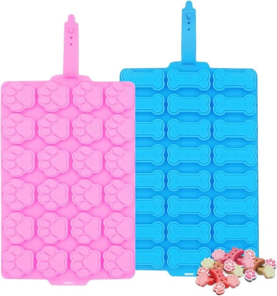 Cupcake Bakmat con 40 Orecchioni per Forme di Mano e Piede - Forme per Cupcake in Silicone