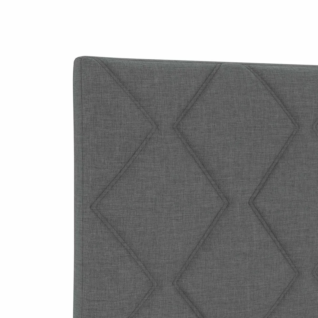 Testiera | Testata LED Grigio 100 cm Tessuto