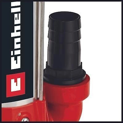 Einhell GC-DP 1340 G Pompa per Acque Scure 1300W 23000 l-h Prevalenza 10m Corpo Acciaio Inox colore Rosso