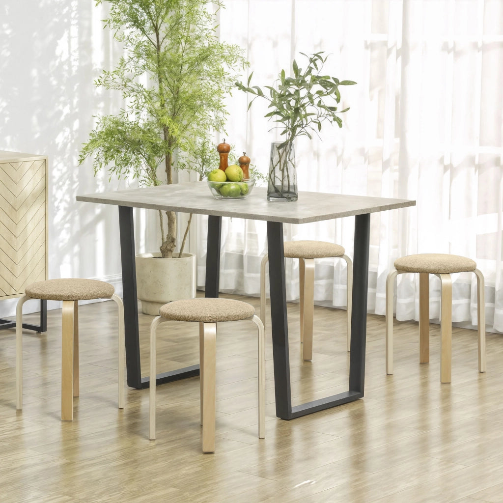 Poltrona imbottita ¨C Minimal ¨C Khaki 40x40x45 cm