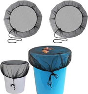 Regolabarriero con Copertura e Protezione dagli Insetti - 80 cm - 2 Pezzi - Regolabile - Resistente alle Intemperie - Protezione dalle Foglie e dagli Insetti