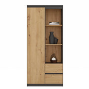 Scaffale bily RS-80 antracite artisan libreria moderna