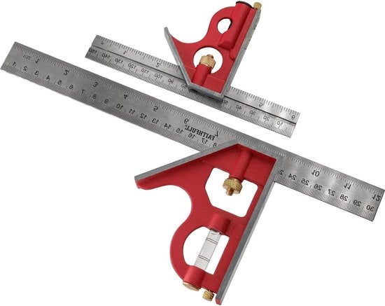 Kit Twin Pack 150 & 300mm (6 & 12in) Argento-Rosso con FAICS300TP