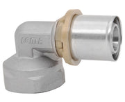 RACCORDO CURVO FEMMINA PER TUBO MULTISTRATO A PRESSARE MODELLO SEMPITER 1/2 Ø16X2   ICMA  S.P.A.