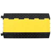 Dosso Passacavi con 3 Canali in Gomma 93 cm 142836