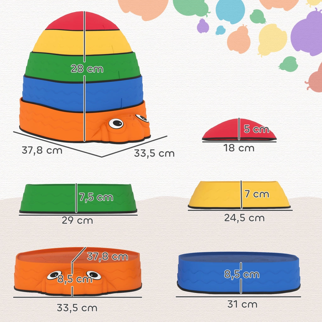 Pietre d'equilibrio per bambini 5 pezzi ¨C zephmum ¨C per interno ed esterno