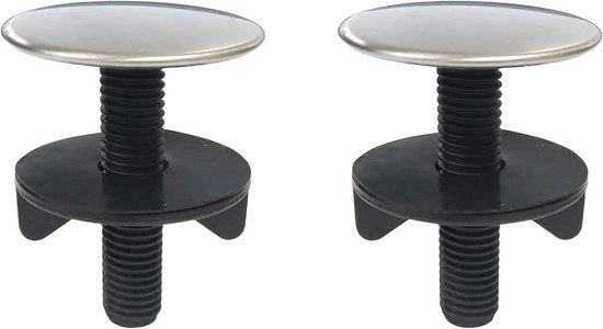 Stopper per 2 fori di rubinetto cucina - Fendina in acciaio inossidabile - Accessori per rubinetto cucina