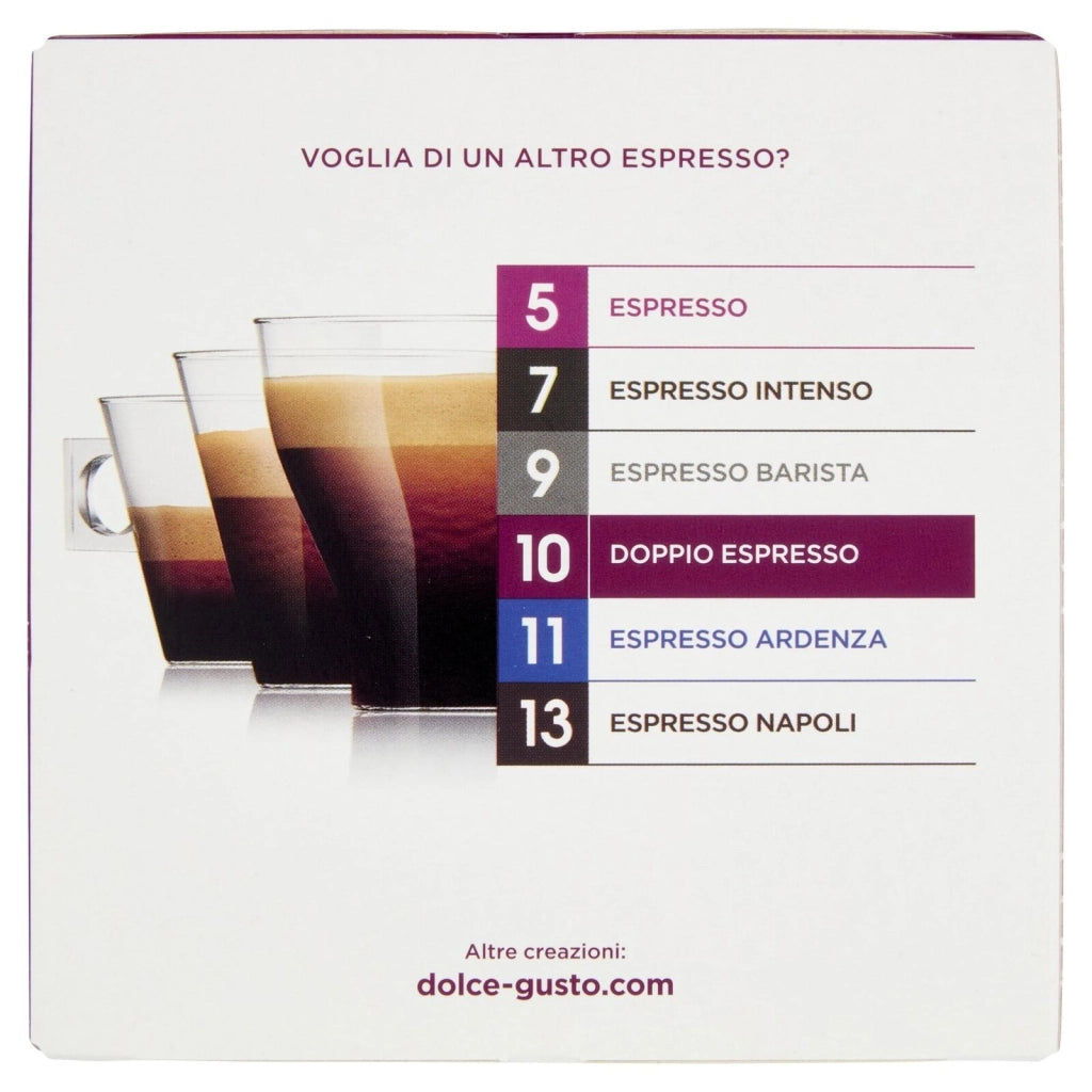 Nescafé Dolce Gusto Caffè Doppio Espresso 16 Capsule