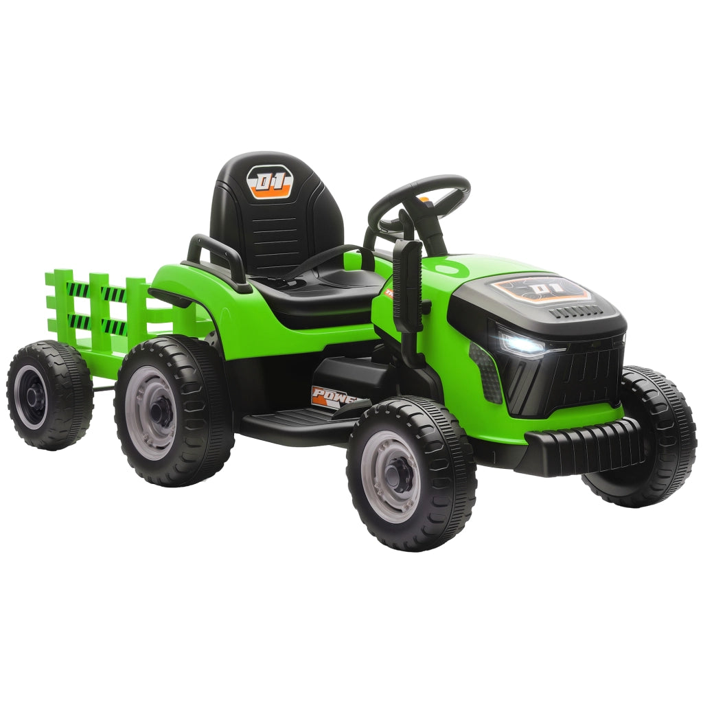 Trattore Elettrico per Bambini ¨C Minimal ¨C Verde