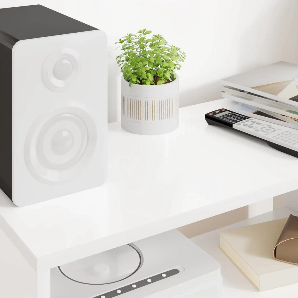 Mobile TV-Credenza per TV Bianco 60 x 30 x 40 cm Legno multistrato