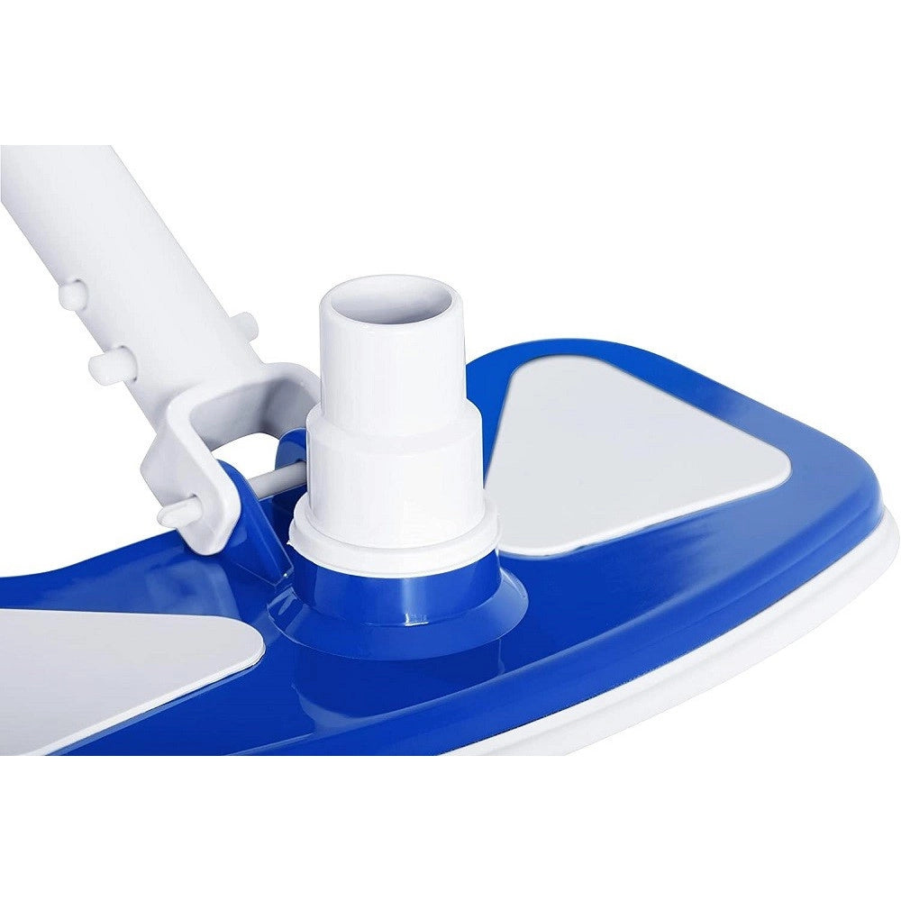 Trade Shop - Testa Aspiratore Spazzole Per Pulizia Fondo Piscine Per Aste Telescopiche Da ø30mm 58282 -