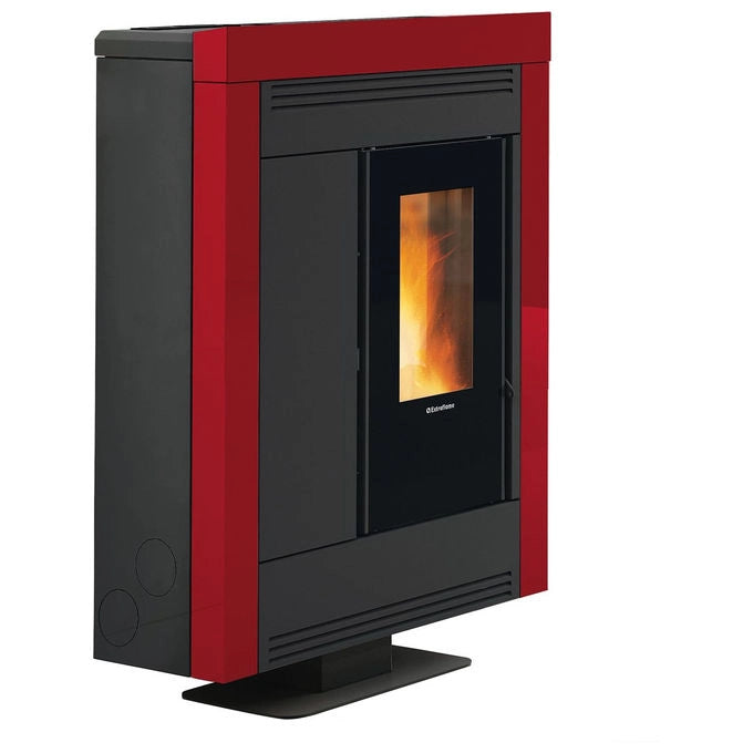 SOUVENIR STEEL EVO Stufa a Pellet Bordeaux