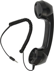 Ricevitore Telefonico Retro - 3,5 mm Altoparlante - Protezione Antiradiazione - Ricevitore Portatile - Comando Unico - Cavo Rotolante 9 Piedi - Ricevitore Telefonico Portatile