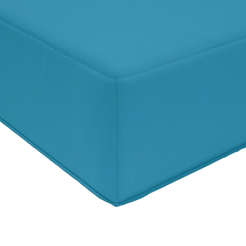 Cuscino per divano da esterno 3 pcs Blu Reale Poliestere 900754