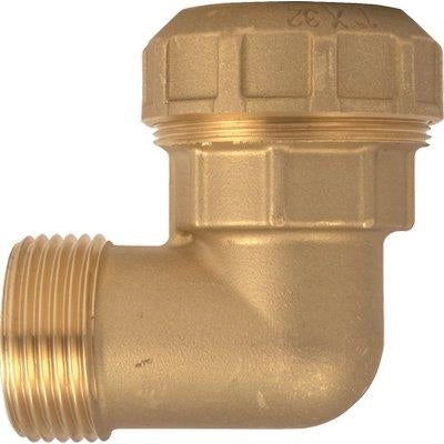 GOMITO A COMPRESSIONE FIL MASCHIO PN25 740 ITAP - OTTONE MM 32X1M- 2 pezzi