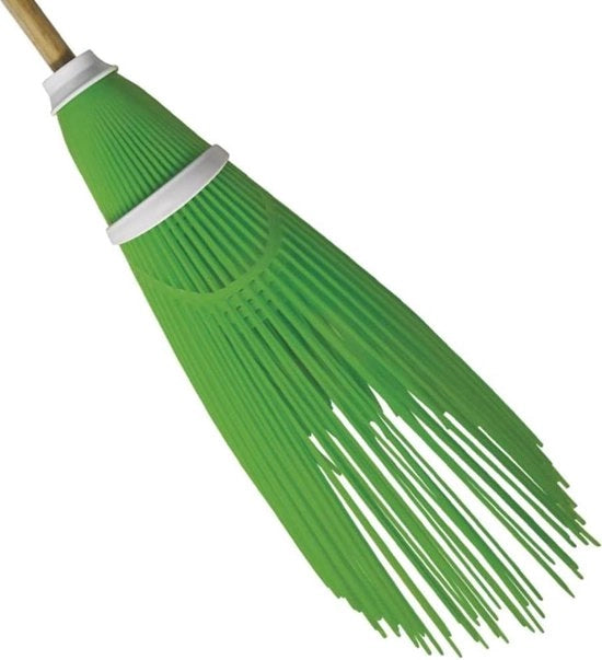 Aspirapolvere esterno in PVC - 60 cm alto - Verde - Per pulizia giardino e esterna
