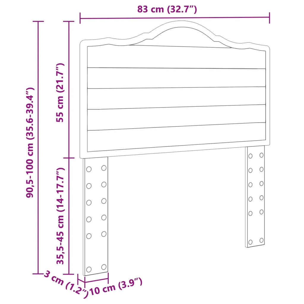 Testiera | Testata Bianco Legno multistrato