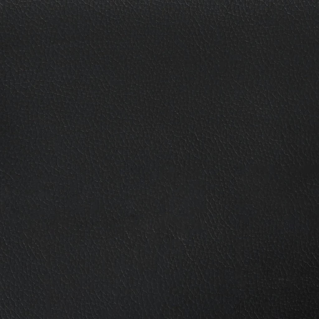 Divano a 2 Posti-Sofa 2 Posti Nero 120 cm in Similpelle 812669