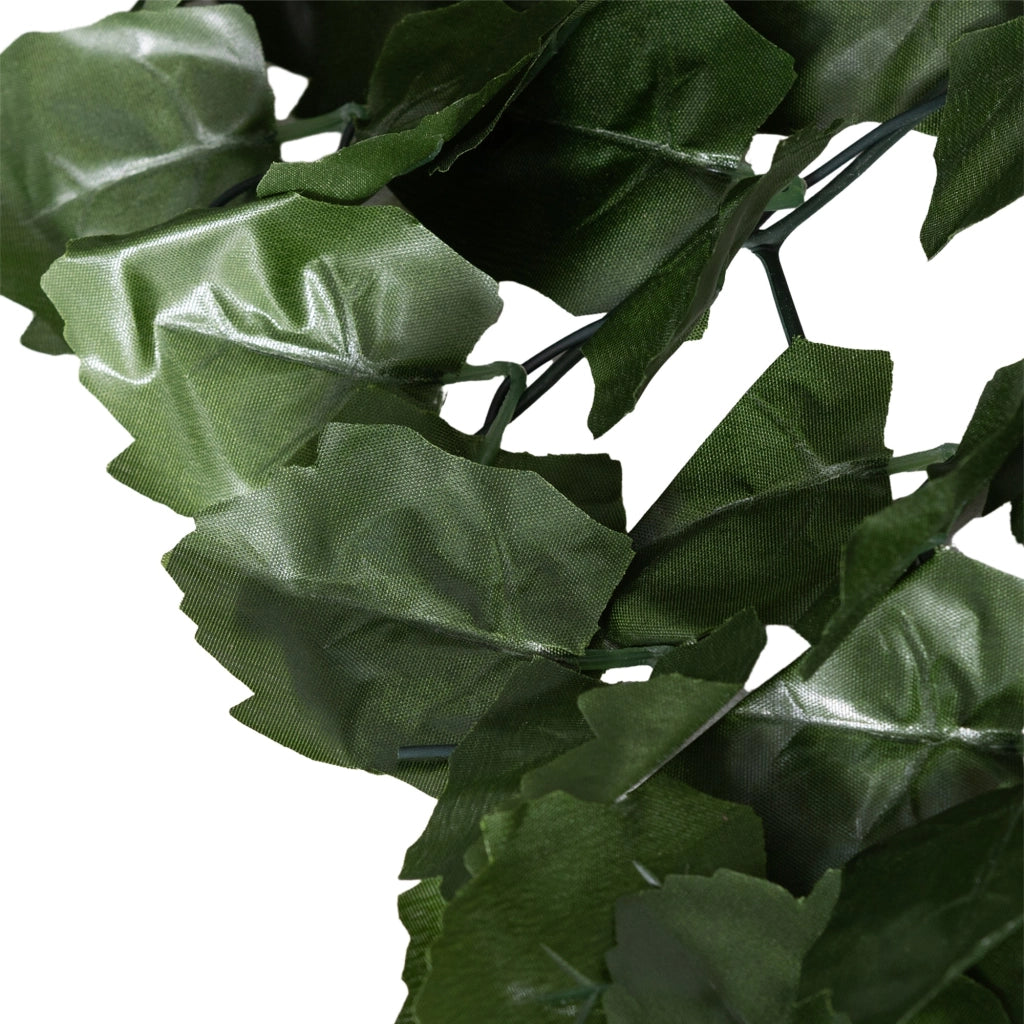 Hedge Artificiale Brise-Vue ¨C Minimal ¨C 3x1 m, Verde Scuro, Anti-UV