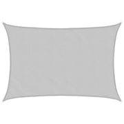 Vela Parasole | Telo Ombra | Vela da ombra Grigio Chiaro 5x4 m 100% Poliestere Oxford
