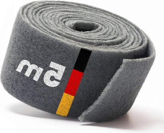 Schiuma abrasiva 5 m x 100 mm grana 800 estremamente resistente - per legno metallo inox - Made in Germany