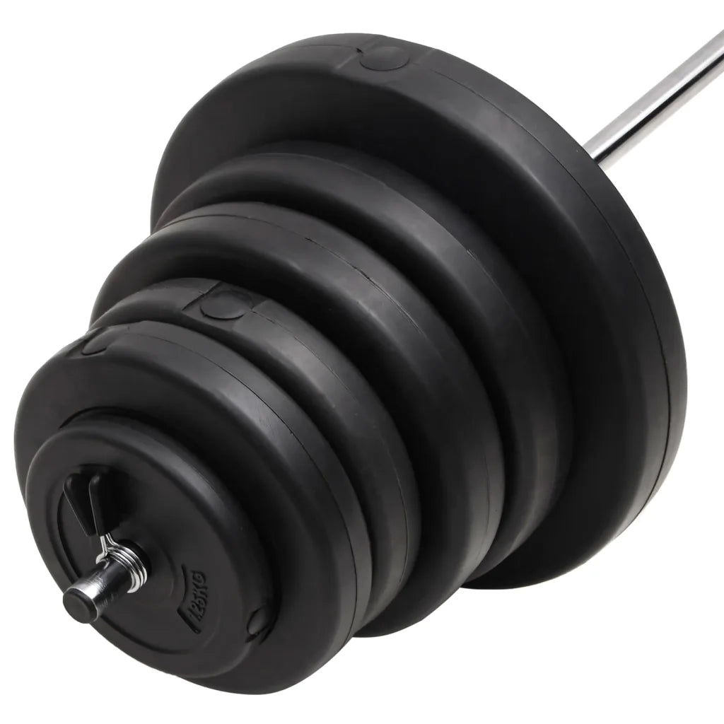 Bilanciere con Dischi 90 kg 3145021