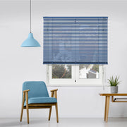 VIEWTEX Veneziana in alluminio 25mm azzuro  150 X 250cm - Made in Europe - 5 anni di garanzia