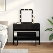 Sgabello da dressare Rovere nero 70 x 35 x 45 cm 862793