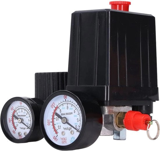 Compressore d'aria Interruttore di pressione 220V 380V Regolazione tensione 90-120PSI - Sostituzione
