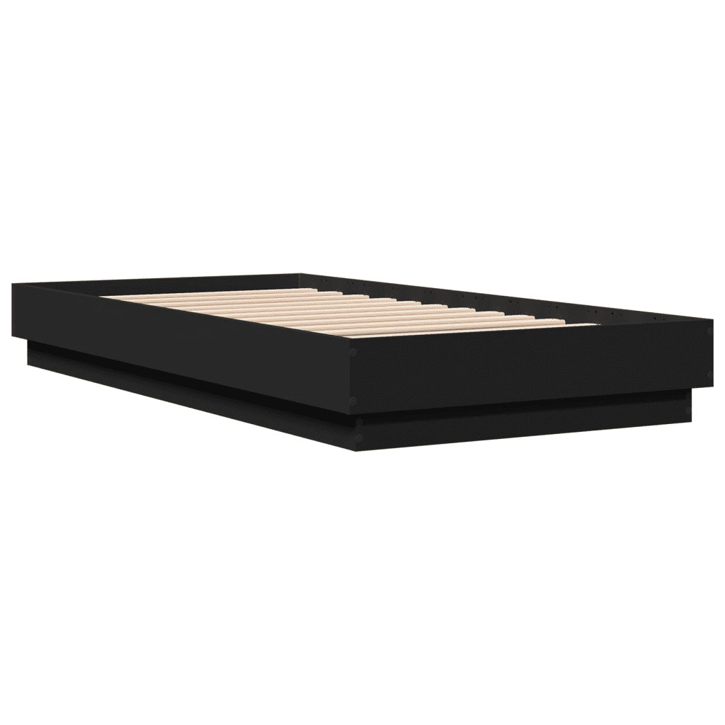 Giroletto con LED Nero 75x190 cm 839547