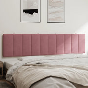 Cuscino Testiera Hanko Rosa 200 cm in Velluto 374694