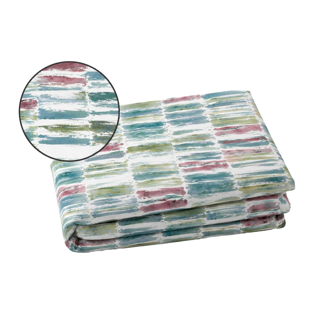 Samotelo, set Completo Letto Matrimoniale in Percalle, Multicolore