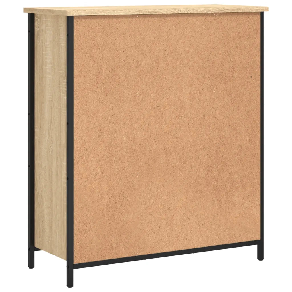 Credenza-Buffet-Armadio da cucina Rovere Sonoma 70x30x80 cm in Legno Multistrato 732447