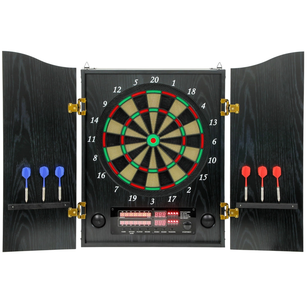 Bersaglio elettronico con dardi e punte ¨C Minimal ¨C 2 schermi LED